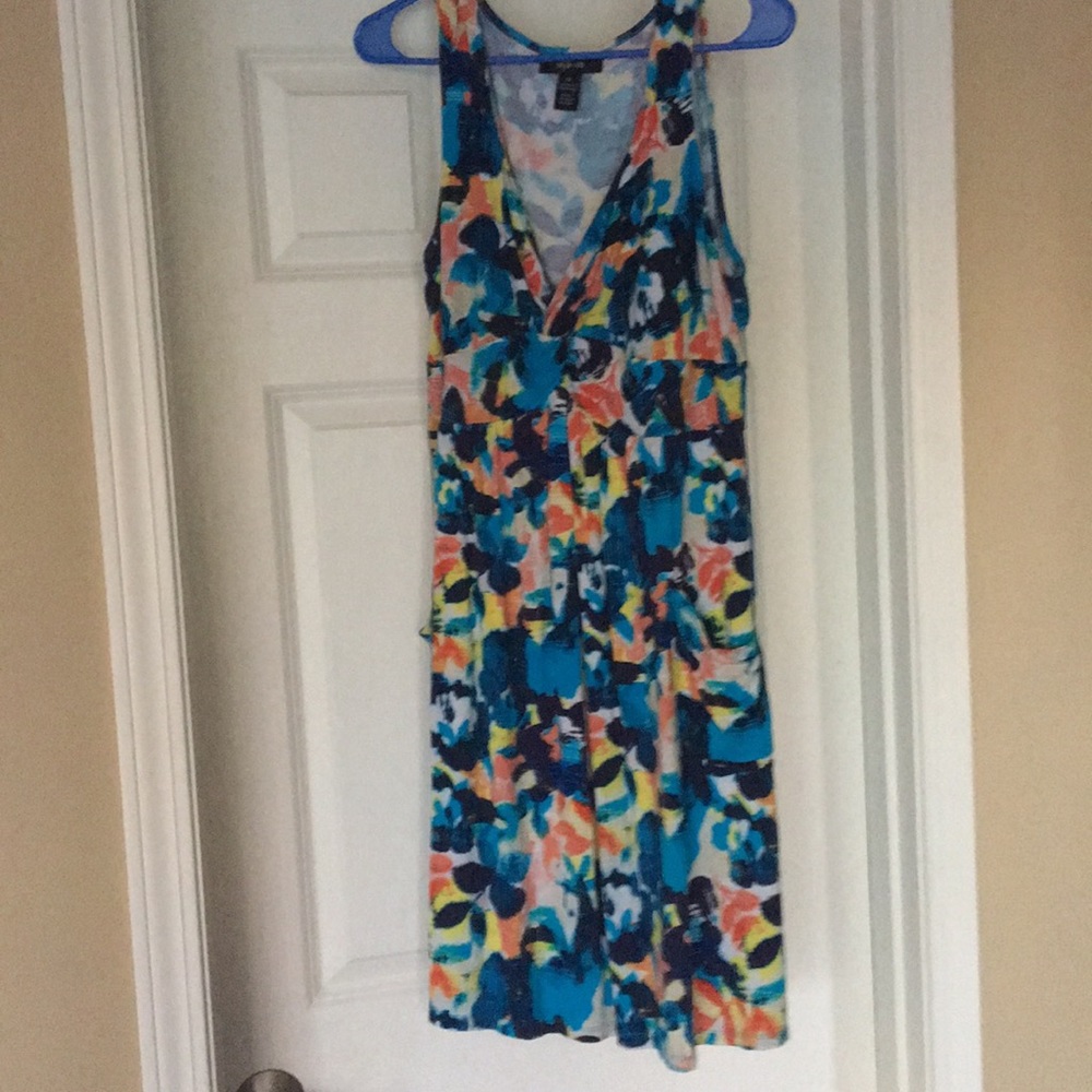 Multi colored dress by style & co XL